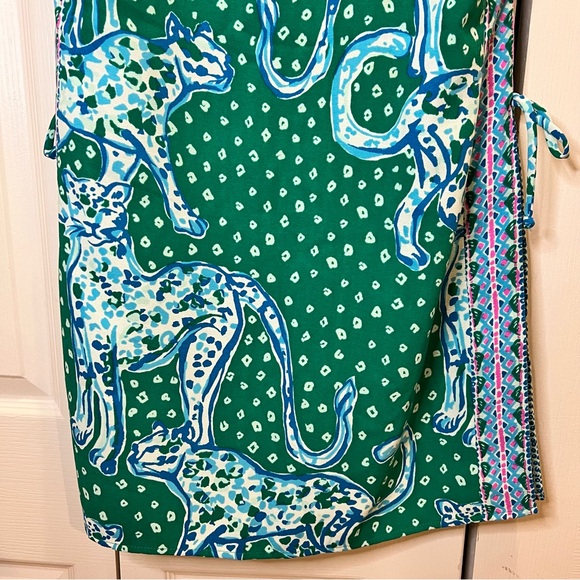 Lilly Pulitzer On the Prowl Pear Romper 10 - Picture 6 of 8